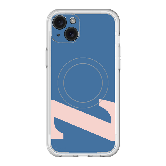 スリムプロテクションプレミアムケース with MagSafe［ オリジナル - initial color - Z navy ］