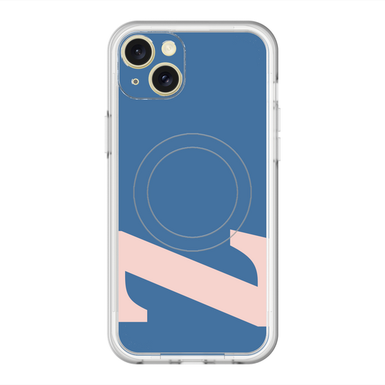 スリムプロテクションプレミアムケース with MagSafe［ オリジナル - initial color - Z navy ］