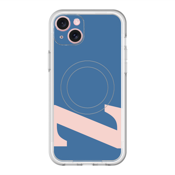 スリムプロテクションプレミアムケース with MagSafe［ オリジナル - initial color - Z navy ］