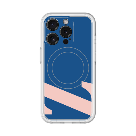 スリムプロテクションプレミアムケース with MagSafe［ オリジナル - initial color - Z navy ］