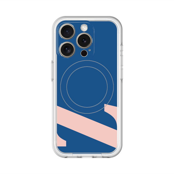 スリムプロテクションプレミアムケース with MagSafe［ オリジナル - initial color - Z navy ］