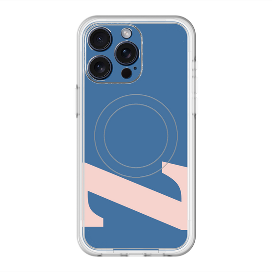 スリムプロテクションプレミアムケース with MagSafe［ オリジナル - initial color - Z navy ］