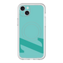 スリムプロテクションプレミアムケース with MagSafe［ オリジナル - initial color - Z light green ］