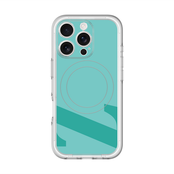 スリムプロテクションプレミアムケース with MagSafe［ オリジナル - initial color - Z light green ］