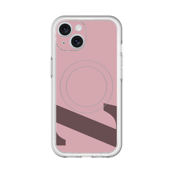 スリムプロテクションプレミアムケース with MagSafe［ オリジナル - initial color - Z dusty pink ］