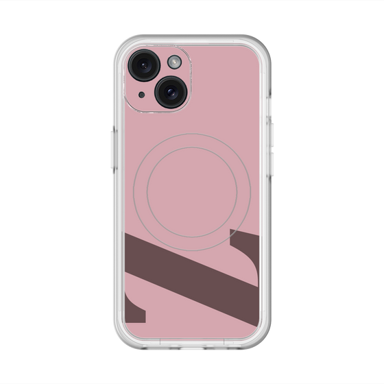 スリムプロテクションプレミアムケース with MagSafe［ オリジナル - initial color - Z dusty pink ］