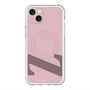 スリムプロテクションプレミアムケース with MagSafe［ オリジナル - initial color - Z dusty pink ］