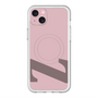 スリムプロテクションプレミアムケース with MagSafe［ オリジナル - initial color - Z dusty pink ］