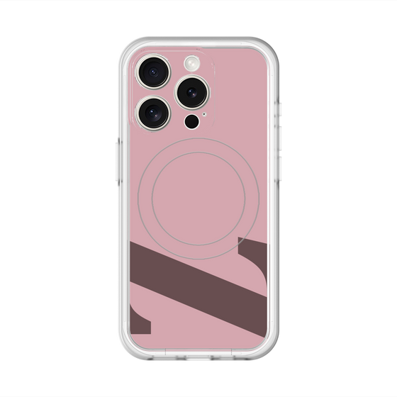 スリムプロテクションプレミアムケース with MagSafe［ オリジナル - initial color - Z dusty pink ］