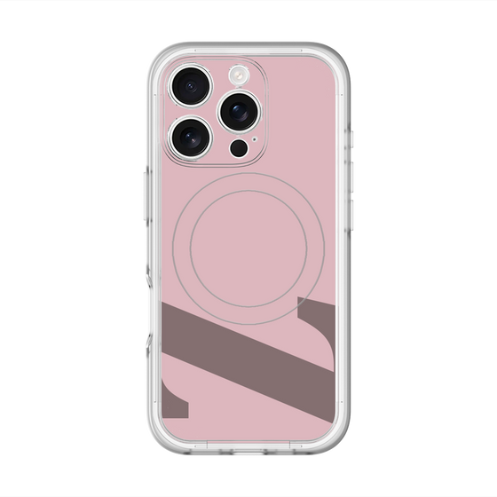 スリムプロテクションプレミアムケース with MagSafe［ オリジナル - initial color - Z dusty pink ］
