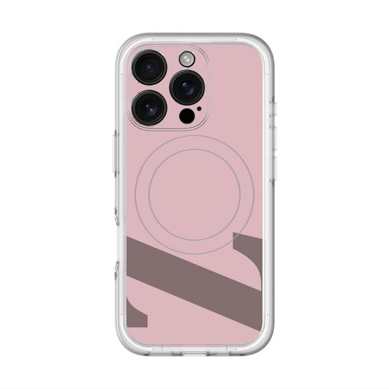 スリムプロテクションプレミアムケース with MagSafe［ オリジナル - initial color - Z dusty pink ］