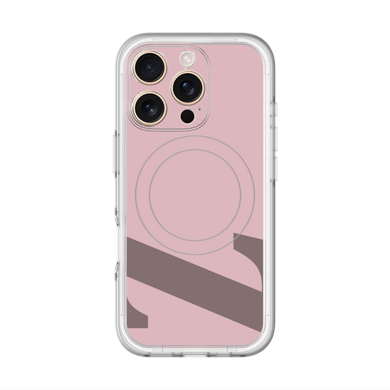 スリムプロテクションプレミアムケース with MagSafe［ オリジナル - initial color - Z dusty pink ］