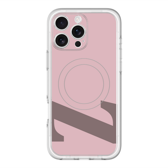 スリムプロテクションプレミアムケース with MagSafe［ オリジナル - initial color - Z dusty pink ］