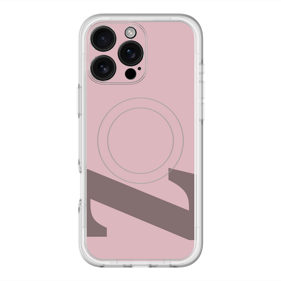 スリムプロテクションプレミアムケース with MagSafe［ オリジナル - initial color - Z dusty pink ］