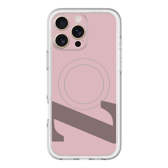 スリムプロテクションプレミアムケース with MagSafe［ オリジナル - initial color - Z dusty pink ］