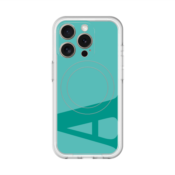 スリムプロテクションプレミアムケース with MagSafe［ オリジナル - initial color - A light green ］