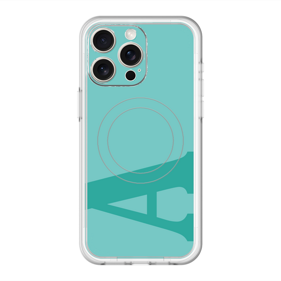 スリムプロテクションプレミアムケース with MagSafe［ オリジナル - initial color - A light green ］