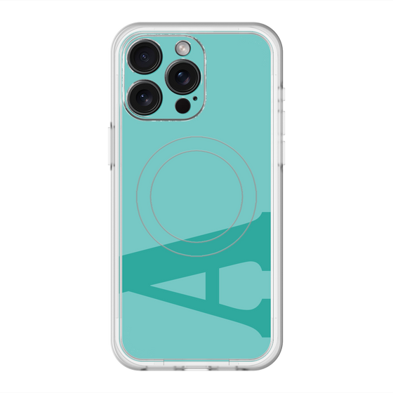 スリムプロテクションプレミアムケース with MagSafe［ オリジナル - initial color - A light green ］