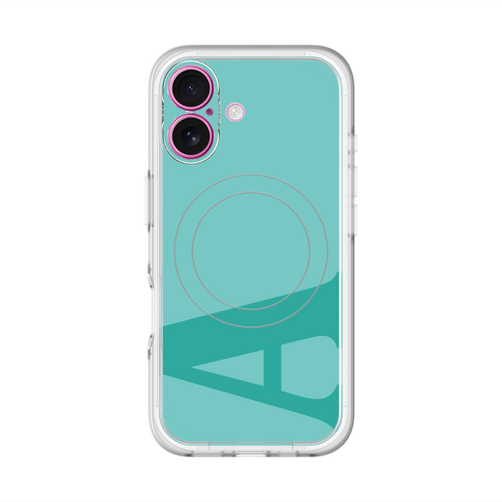 スリムプロテクションプレミアムケース with MagSafe［ オリジナル - initial color - A light green ］