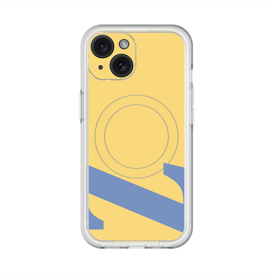 スリムプロテクションプレミアムケース with MagSafe［ オリジナル - initial color - Z yellow ］