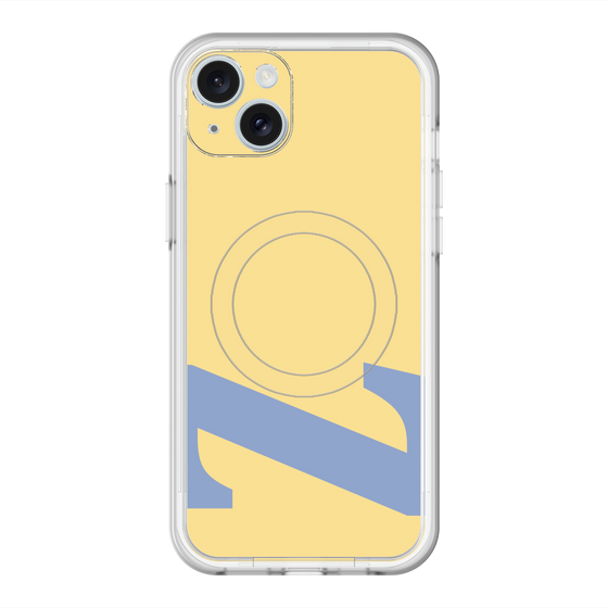 スリムプロテクションプレミアムケース with MagSafe［ オリジナル - initial color - Z yellow ］