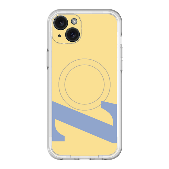 スリムプロテクションプレミアムケース with MagSafe［ オリジナル - initial color - Z yellow ］