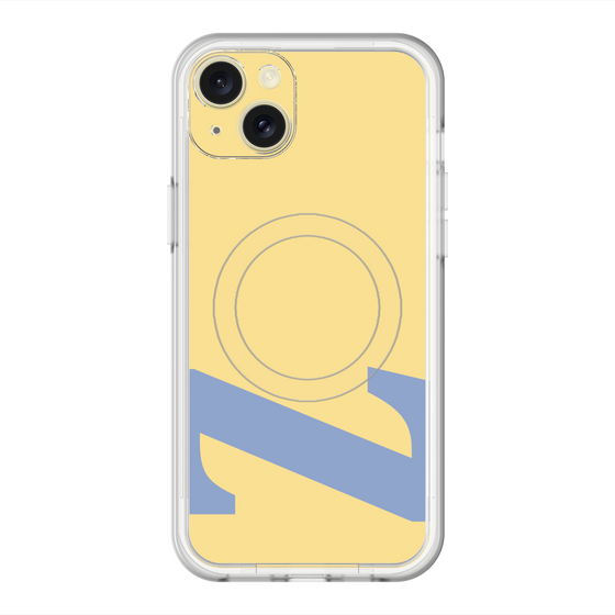 スリムプロテクションプレミアムケース with MagSafe［ オリジナル - initial color - Z yellow ］
