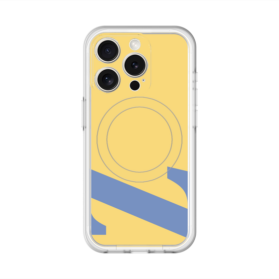 スリムプロテクションプレミアムケース with MagSafe［ オリジナル - initial color - Z yellow ］