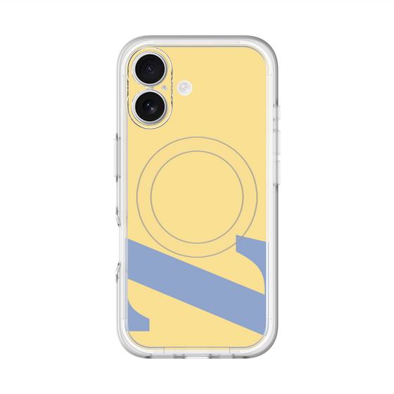 スリムプロテクションプレミアムケース with MagSafe［ オリジナル - initial color - Z yellow ］
