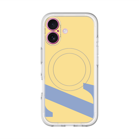 スリムプロテクションプレミアムケース with MagSafe［ オリジナル - initial color - Z yellow ］
