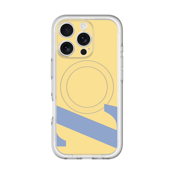 スリムプロテクションプレミアムケース with MagSafe［ オリジナル - initial color - Z yellow ］