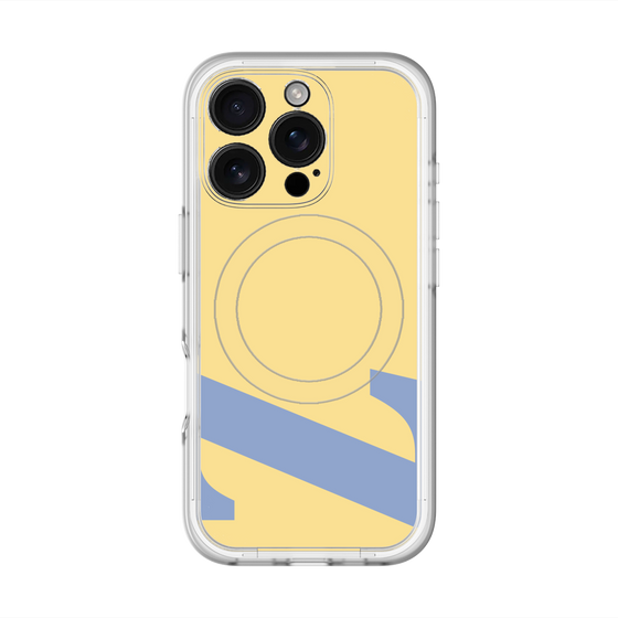 スリムプロテクションプレミアムケース with MagSafe［ オリジナル - initial color - Z yellow ］
