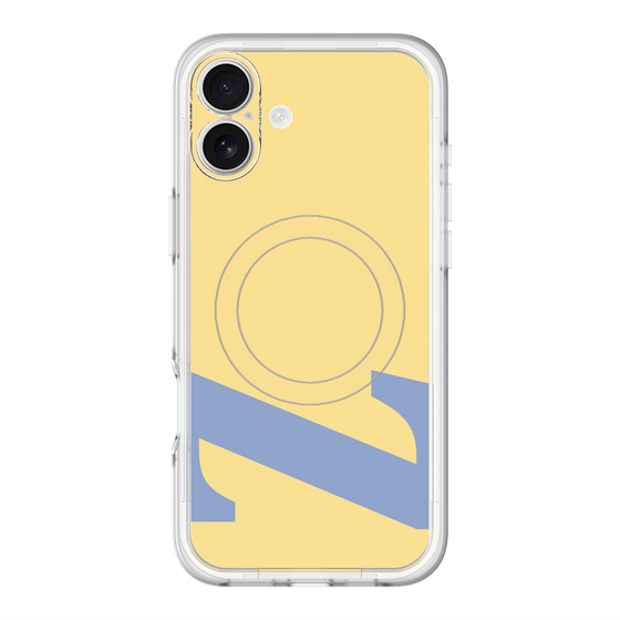 スリムプロテクションプレミアムケース with MagSafe［ オリジナル - initial color - Z yellow ］