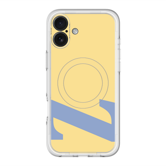 スリムプロテクションプレミアムケース with MagSafe［ オリジナル - initial color - Z yellow ］