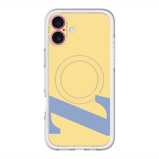 スリムプロテクションプレミアムケース with MagSafe［ オリジナル - initial color - Z yellow ］
