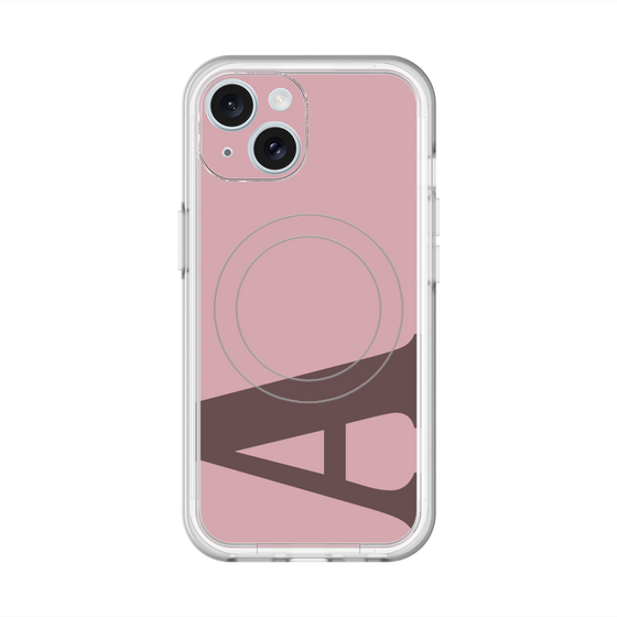 スリムプロテクションプレミアムケース with MagSafe［ オリジナル - initial color - A dusty pink ］