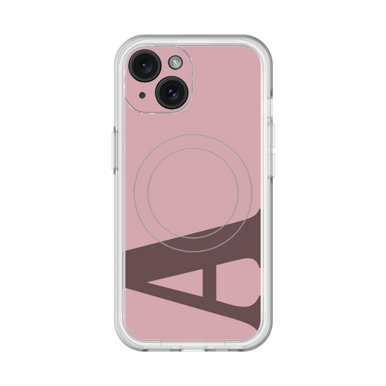 スリムプロテクションプレミアムケース with MagSafe［ オリジナル - initial color - A dusty pink ］