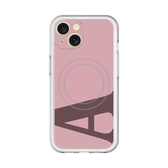 スリムプロテクションプレミアムケース with MagSafe［ オリジナル - initial color - A dusty pink ］