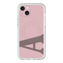 スリムプロテクションプレミアムケース with MagSafe［ オリジナル - initial color - A dusty pink ］