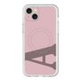 スリムプロテクションプレミアムケース with MagSafe［ オリジナル - initial color - A dusty pink ］