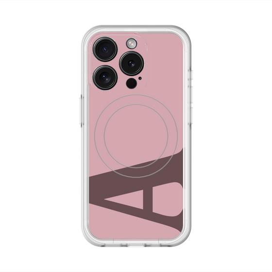 スリムプロテクションプレミアムケース with MagSafe［ オリジナル - initial color - A dusty pink ］