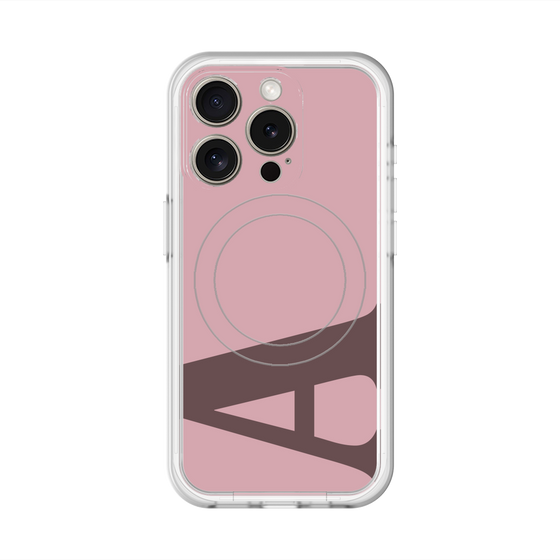 スリムプロテクションプレミアムケース with MagSafe［ オリジナル - initial color - A dusty pink ］