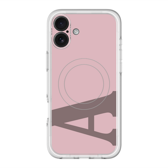 スリムプロテクションプレミアムケース with MagSafe［ オリジナル - initial color - A dusty pink ］