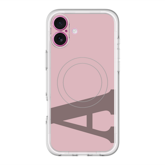 スリムプロテクションプレミアムケース with MagSafe［ オリジナル - initial color - A dusty pink ］