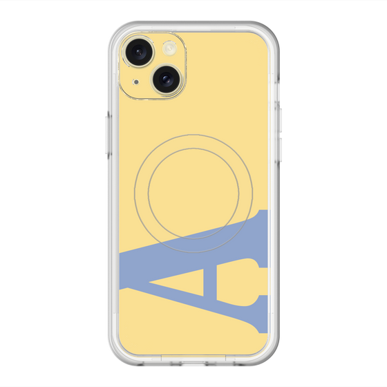 スリムプロテクションプレミアムケース with MagSafe［ オリジナル - initial color - A yellow ］