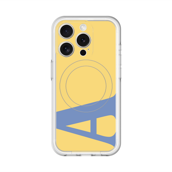 スリムプロテクションプレミアムケース with MagSafe［ オリジナル - initial color - A yellow ］