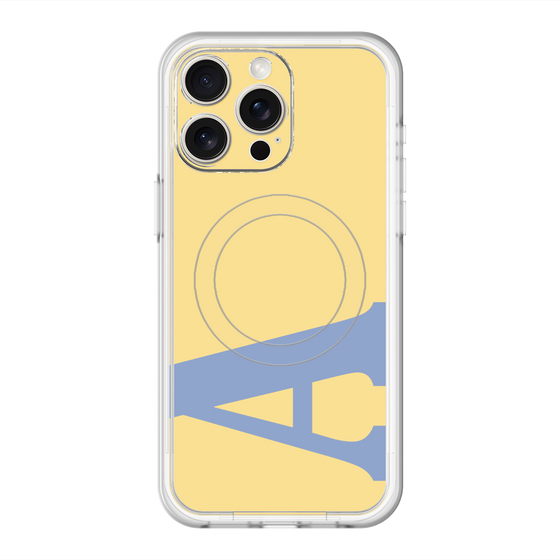 スリムプロテクションプレミアムケース with MagSafe［ オリジナル - initial color - A yellow ］