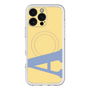 スリムプロテクションプレミアムケース with MagSafe［ オリジナル - initial color - A yellow ］