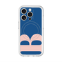 スリムプロテクションプレミアムケース with MagSafe［ オリジナル - initial color - B navy ］