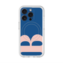 スリムプロテクションプレミアムケース with MagSafe［ オリジナル - initial color - B navy ］